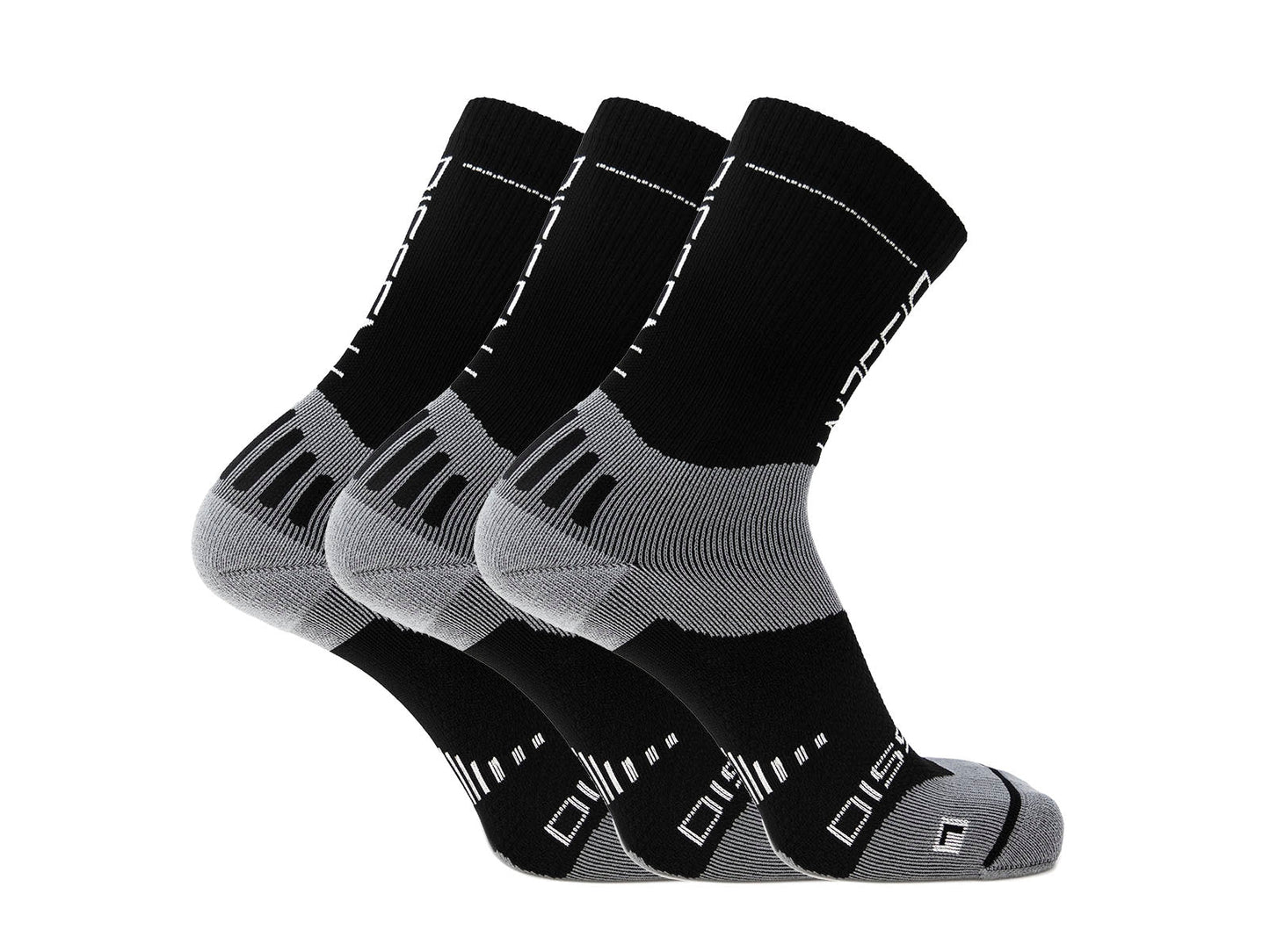 Bundle - 3 pairs Dissent MTB socks - Supercrew Nano 6"