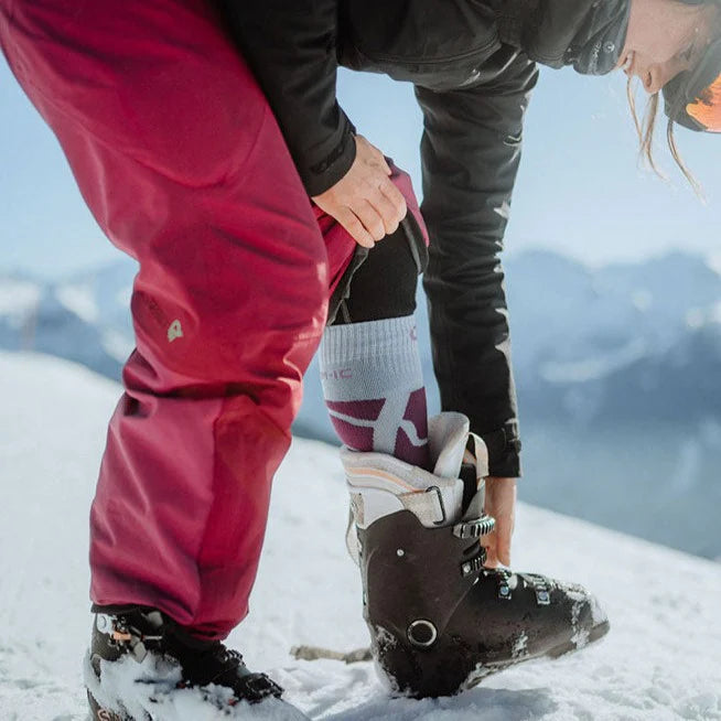 Chaussettes ski - Ski Insulation femme violet