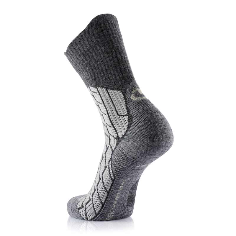 Trekking socks - Trekking Warm Crew unisex grey/light grey