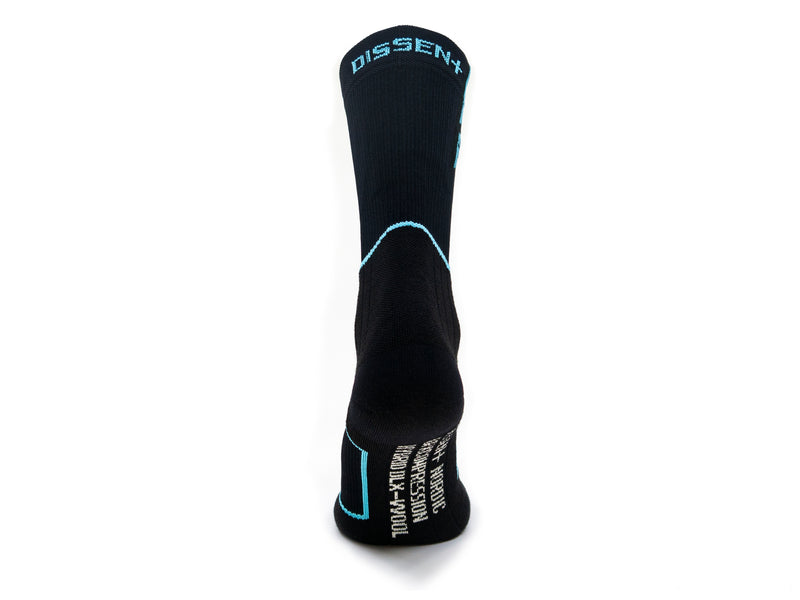 GFX COMPRESSION HYBRID DLX-WOOL NORDIC SKI SOCKS (8537772720296)