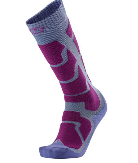 Set of 2 pairs - Ski socks - Ski Insulation women purple