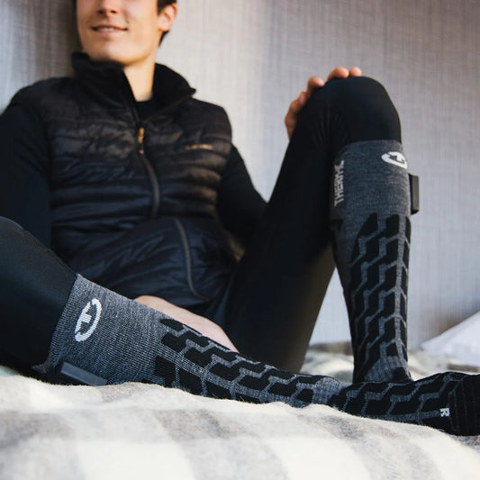 Chaussettes chauffantes ski - Powersocks Heat Fusion Uni - unisex