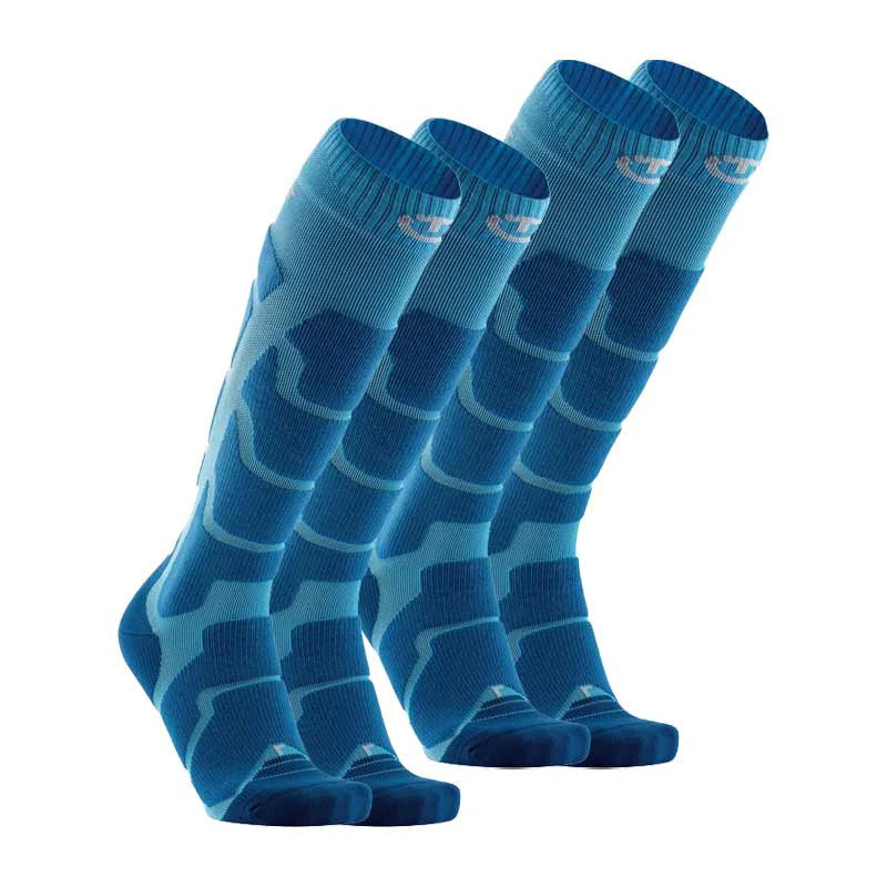 Lot de 2 paires - Chaussettes de ski - Ski Insulation blue