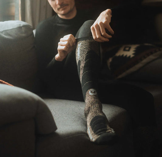 Chaussettes ski - Ski Merino Reflector unisexe