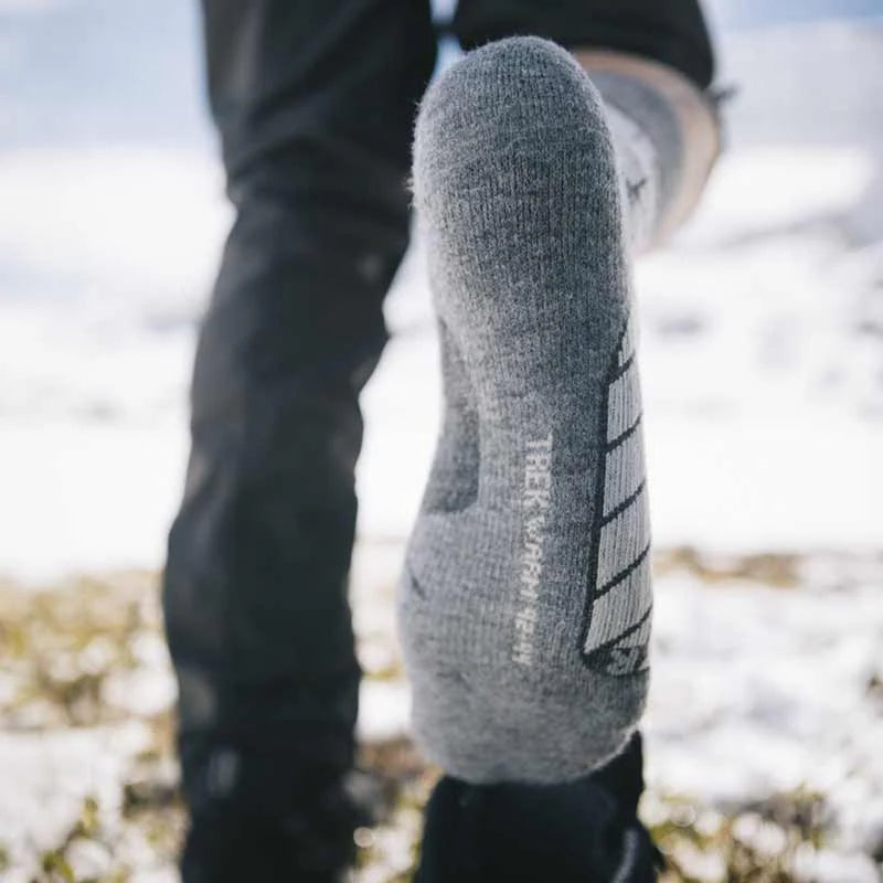 Trekking socks - Trekking Warm Crew unisex grey/light grey