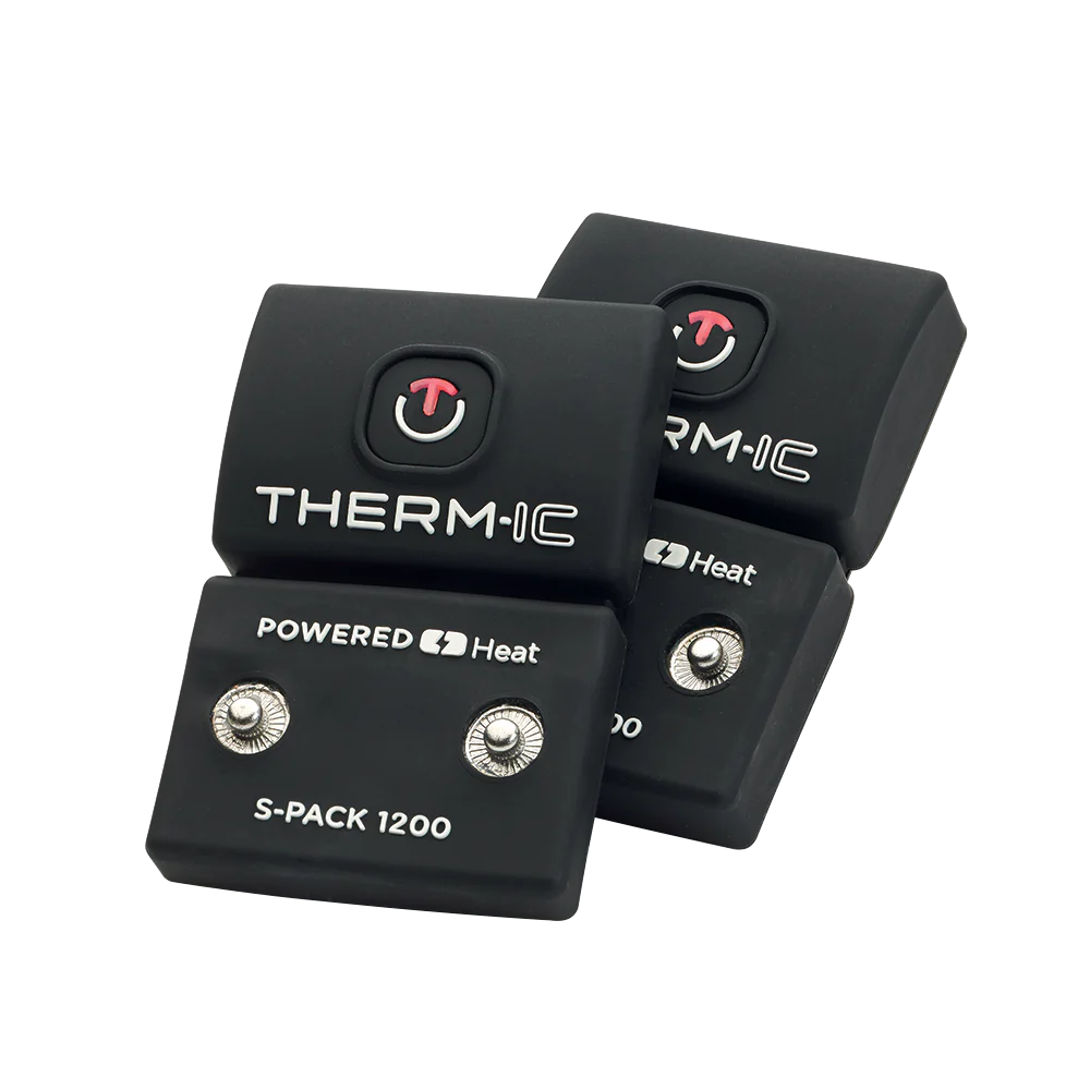 サーミック THERM-IC ヒートソックス　Sパック1200 Set of 2 S-Pack 1200 long-life batteries for Therm-ic socks