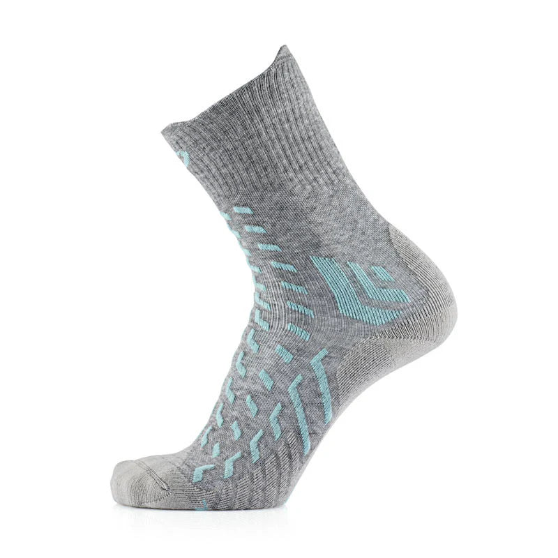 Trekking Cool Light Crew Women Grey/Turquoise